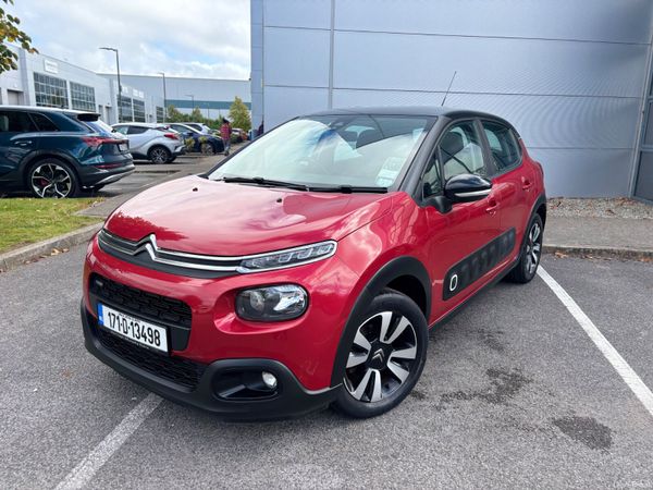 Citroen C3 Hatchback, Petrol, 2017, Red