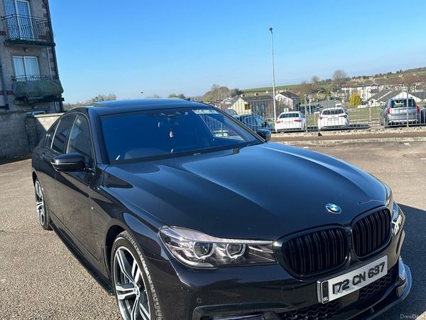 BMW 7-Series Saloon, Diesel, 2017, Black