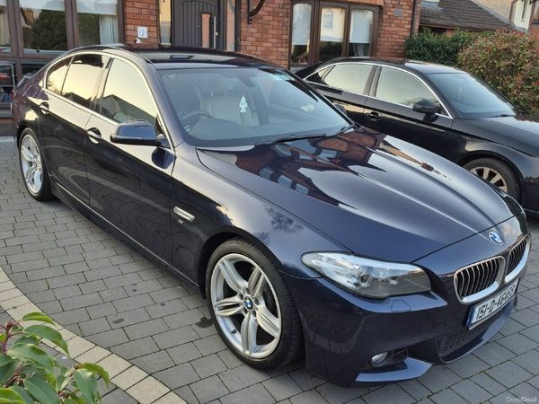 BMW 5-Series Saloon, Diesel, 2015, Blue