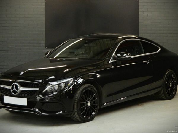Mercedes-Benz C-Class Coupe, Petrol, 2017, Black
