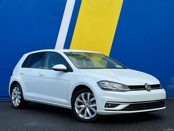 Volkswagen Golf Hatchback, Petrol, 2018, White