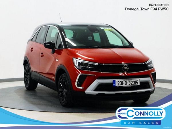 Opel Crossland X SUV, Petrol, 2023, Red