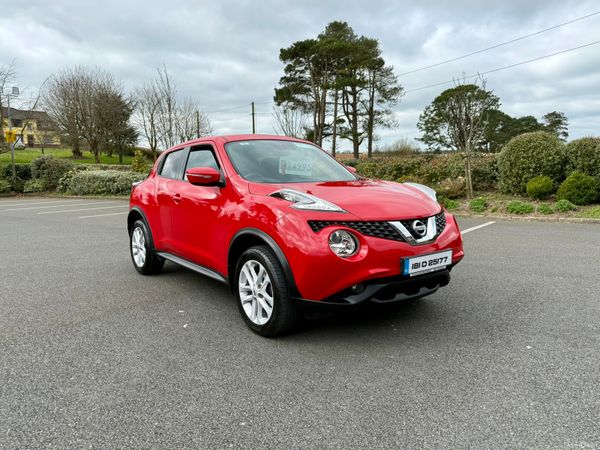 Nissan Juke SUV, Petrol, 2018, Red