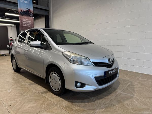 Toyota Vitz Hatchback, Petrol, 2012, Silver