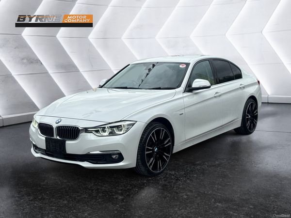 BMW 3-Series Saloon, Diesel, 2018, White