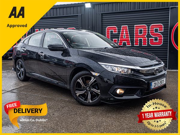 Honda Civic Saloon, Petrol, 2021, Black