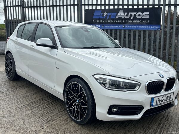 BMW 1-Series Hatchback, Diesel, 2017, White
