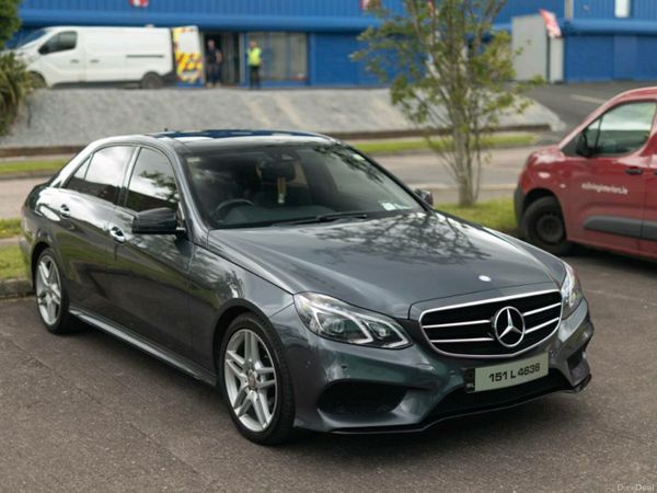 Mercedes-Benz E-Class Saloon, Diesel Hybrid, 2015, Grey