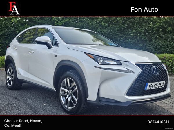 Lexus NX SUV, Petrol Hybrid, 2015, White