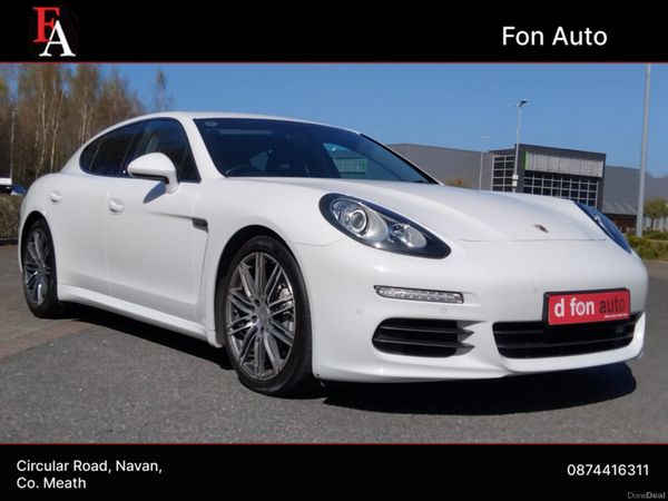 Porsche Panamera Hatchback, Diesel, 2015, White