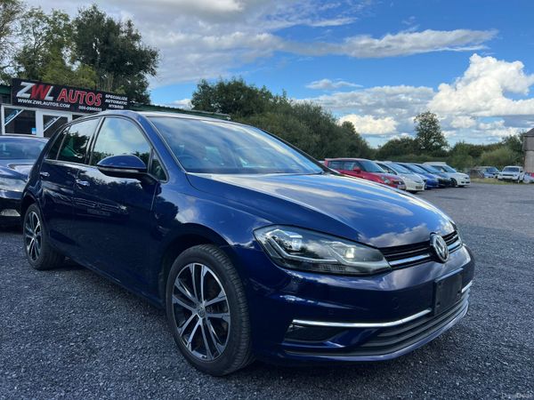 Volkswagen Golf Hatchback, Diesel, 2019, Blue