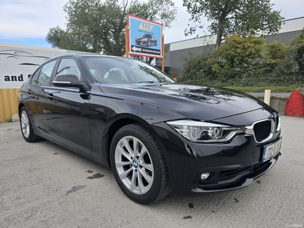 BMW 3-Series Saloon, Diesel, 2017, Black