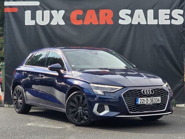 Audi A3 Hatchback, Petrol, 2022, Blue