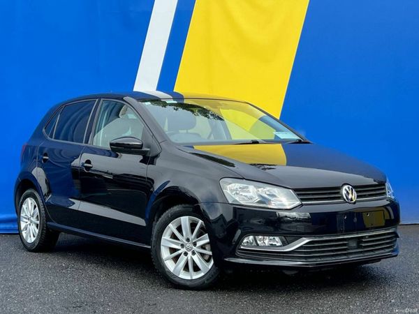 Volkswagen Polo Hatchback, Petrol, 2015, Black