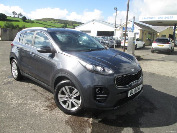 Kia Sportage SUV, Diesel, 2018, Silver