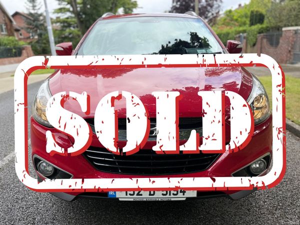 Hyundai ix35 SUV, Diesel, 2015, Red