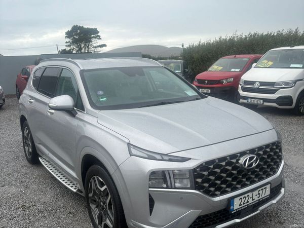 Hyundai Santa Fe SUV, Petrol Plug-in Hybrid, 2022, Grey