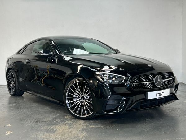 Mercedes-Benz E-Class Coupe, Diesel, 2023, Black