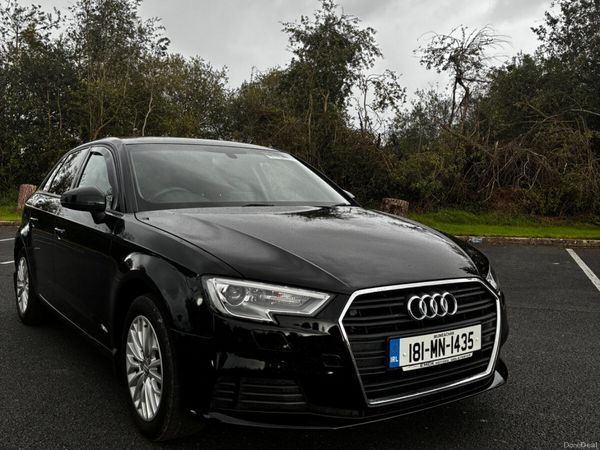 Audi A3 Hatchback, Diesel, 2018, Black