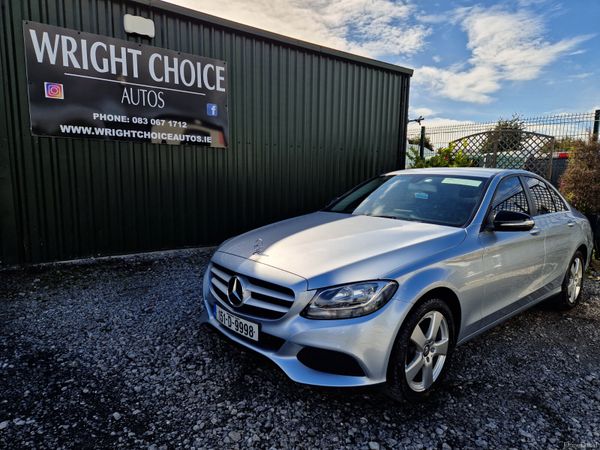 Mercedes-Benz C-Class Saloon, Diesel, 2015, Silver