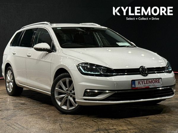 Volkswagen Golf Estate, Petrol, 2019, White