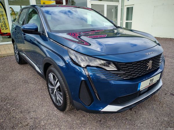 Peugeot 3008 SUV, Diesel, 2021, Blue