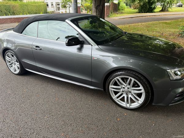 Audi A5 Convertible, Petrol, 2016, Grey
