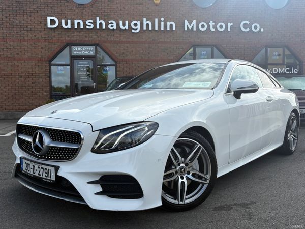 Mercedes-Benz E-Class Coupe, Diesel, 2020, White