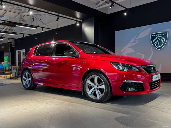 Peugeot 308 Hatchback, Diesel, 2020, Red