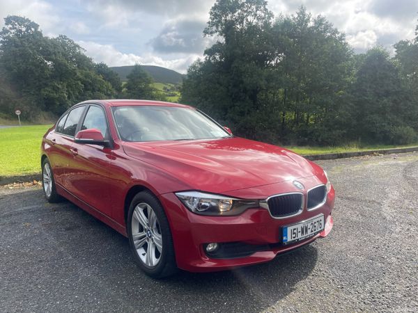 BMW 3-Series Saloon, Diesel, 2015, Red