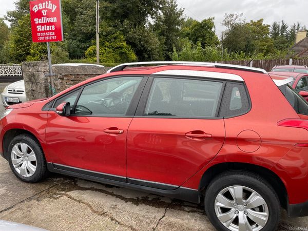 Peugeot 2008 SUV, Diesel, 2016, Red