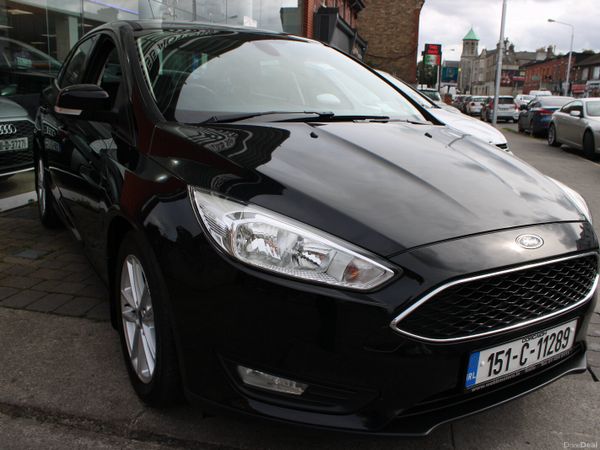 Ford Focus Saloon, Diesel, 2015, Black