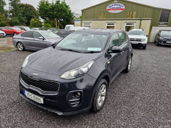 Kia Sportage SUV, Diesel, 2017, Black