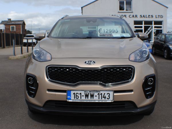 Kia Sportage SUV, Diesel, 2016, Beige