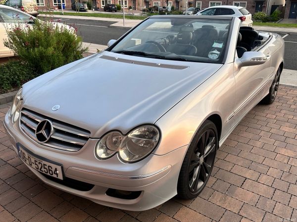 Mercedes-Benz CLK Convertible, Petrol, 2006, Silver