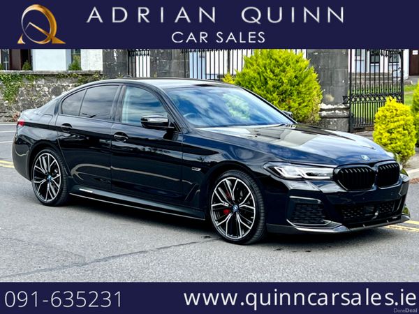 BMW 5-Series Saloon, Petrol Plug-in Hybrid, 2022, Black