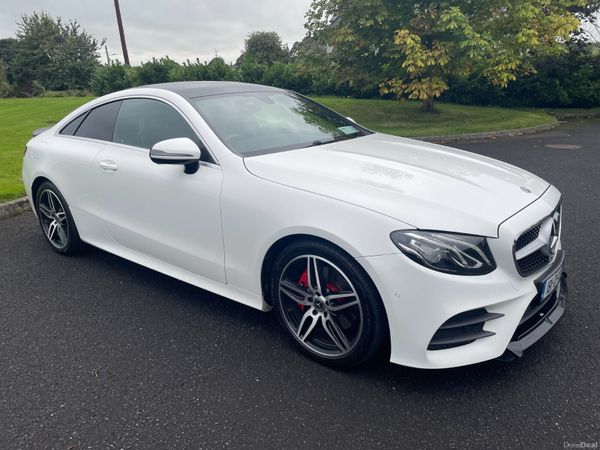 Mercedes-Benz E-Class Coupe, Diesel, 2018, White