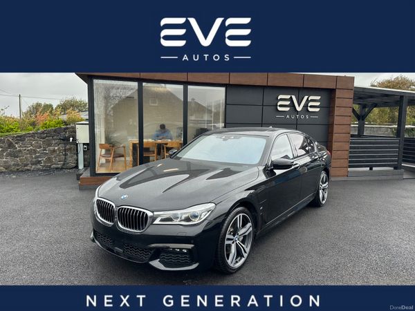 BMW 7-Series Saloon, Petrol Plug-in Hybrid, 2018, Black