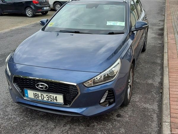 Hyundai i30 Estate/Jeep, Petrol, 2018, Blue