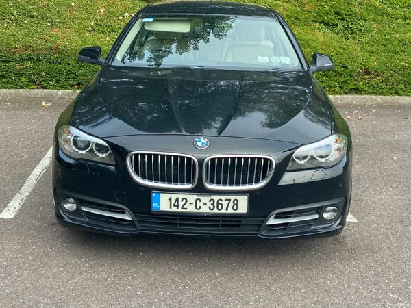 BMW 5-Series Saloon, Diesel, 2014, Black
