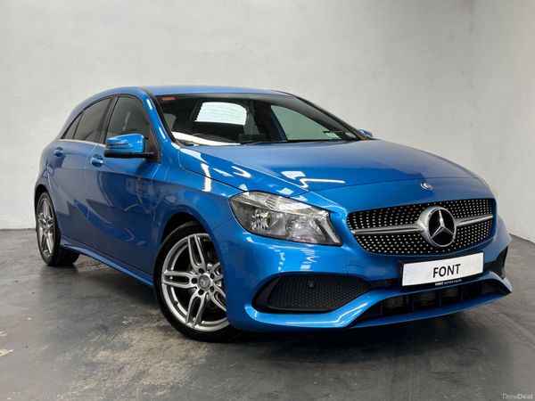 Mercedes-Benz A-Class Hatchback, Diesel, 2017, Blue