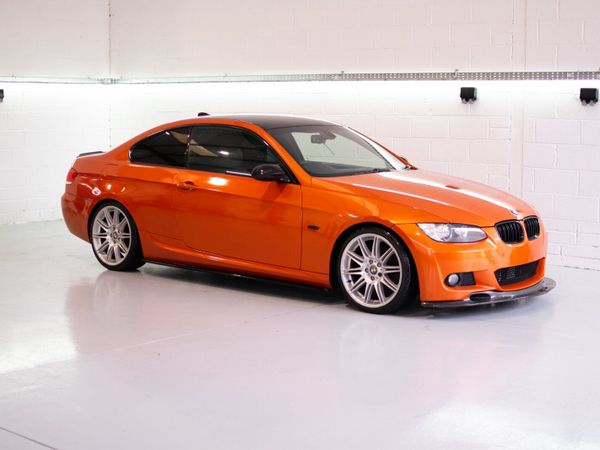 BMW 3-Series Coupe, Diesel, 2008, Black