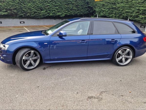 Audi A4 Estate, Diesel, 2014, Blue