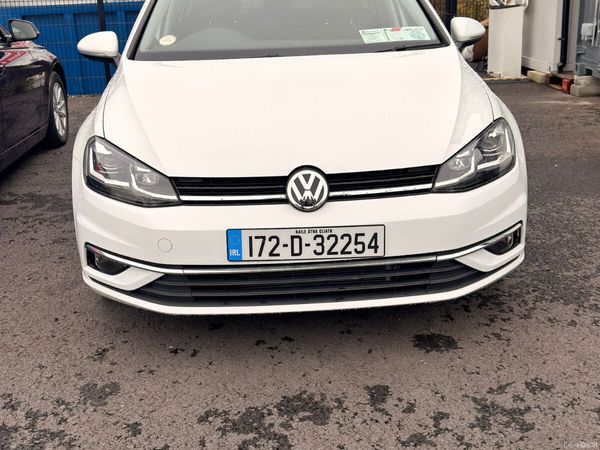 Volkswagen Golf Hatchback, Petrol, 2017, White
