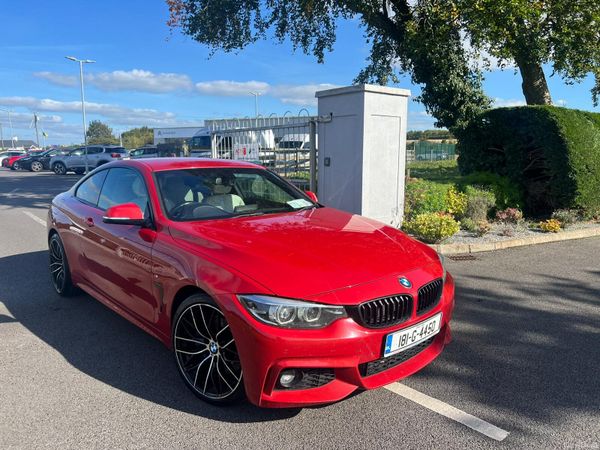 BMW 4-Series Coupe, Diesel, 2018, Red