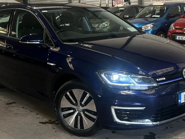 Volkswagen Golf Hatchback, Electric, 2018, Blue