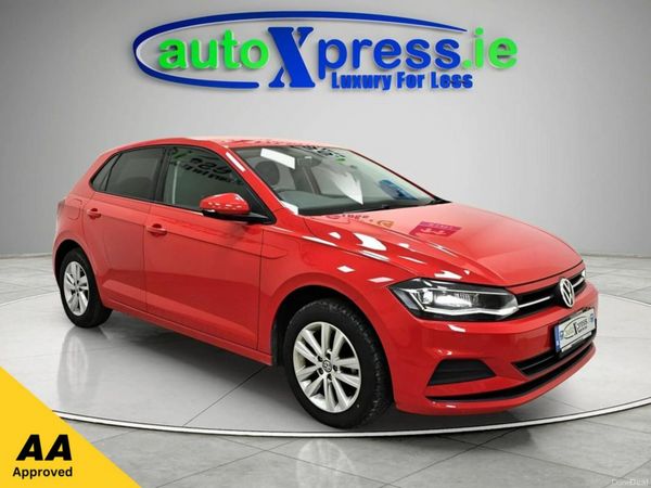 Volkswagen Polo Hatchback, Petrol, 2020, Red