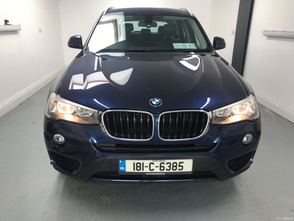 BMW X3 SUV, Diesel, 2018, Blue