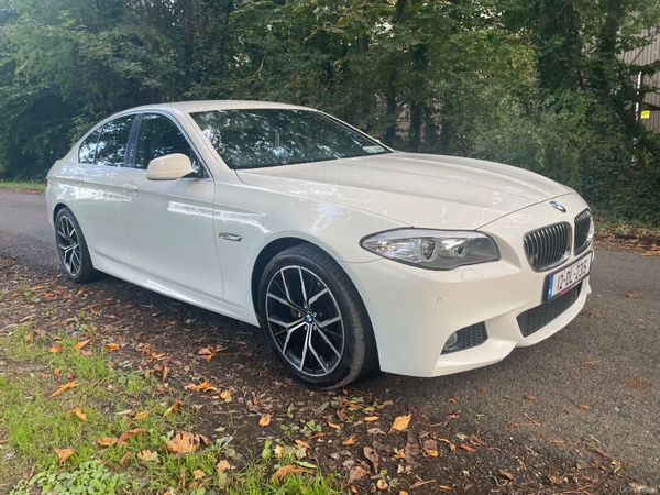 BMW 5-Series Saloon, Diesel, 2012, White