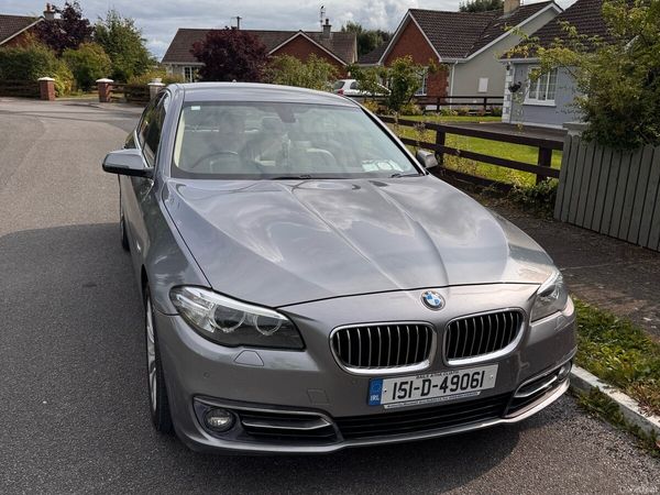 BMW 5-Series Saloon, Diesel, 2015, Grey